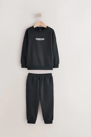 Next Graphic Crew and Joggers Set (3-16yrs)