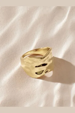 Next Tone Stainless Steel Chunky Ring