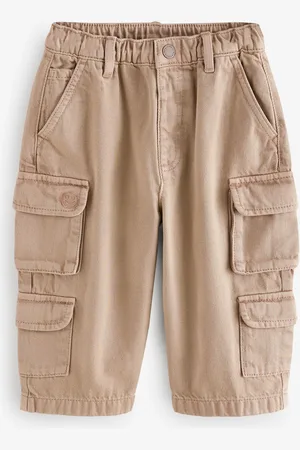 Next 100% Cotton Cargo Trousers Jeans (3mths-7yrs)