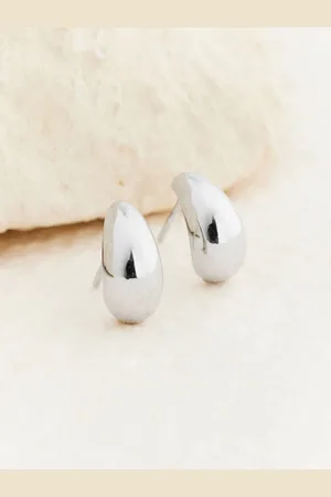 Next Sterling Mini Teardrop Earrings