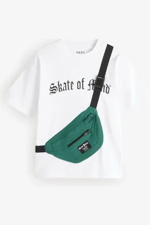 Next Skate of Mind Bag Pocket Short Sleeve T-Shirt (3-16yrs)