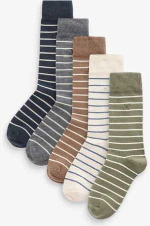 Next Stripe Pattern Socks 5 Pack