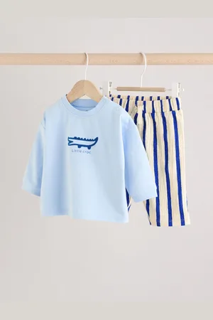 Next Crocodile Baby Top and Trousers 2 Piece Set