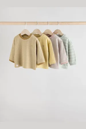 Next Minerals Baby Long Sleeve T-Shirts 4 Pack