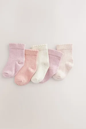 Next Sparkle Baby Socks 5 Pack (0mths-2yrs)