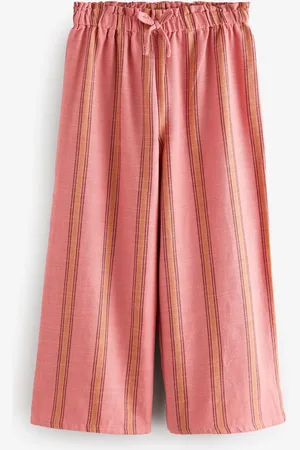 Next Stripe Wide Leg Trousers (3-16yrs)