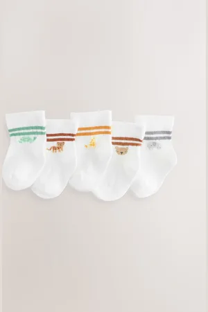 Next Stripe Baby Socks 5 Pack (0mths-2yrs)
