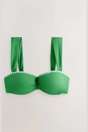 Next Pique Wired Bandeau Bikini Top
