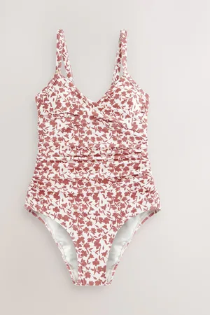 Next Rose Ditsy Floral Shaping Tummy Control Swimsuit