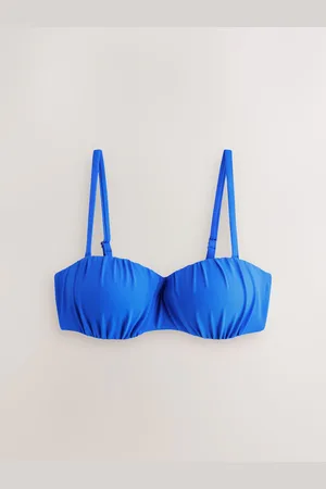 Next Cobalt Wired Bandeau Bikini Top