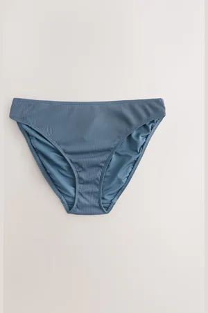 Next Steel Rib High Leg Bikini Bottoms