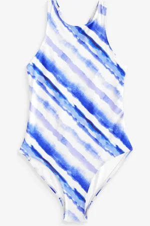 Next Cream/ Tiedye Essential High Neck Shaping Swimsuit