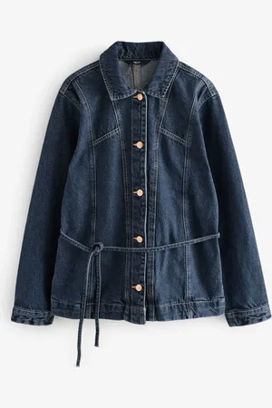 Next Dark Belted Denim 100% Cotton Jacket