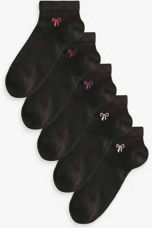 Next Bows Motif Trainer Socks 5 Pack