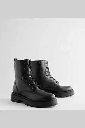 Next Forever Comfort Chunky Lace-Up Ankle Boots