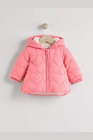 Next Heart Quilted Baby Coat (0mths-2yrs)