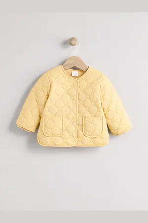 Next Yellow Quilted Baby Coat (0mths-2yrs)