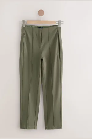 Next Olive Slim Sculpting Trousers