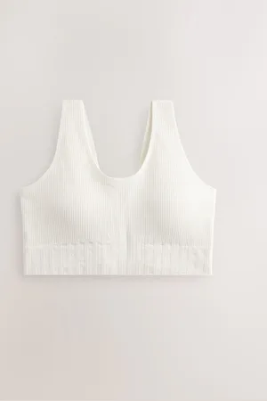 Next DD+ Supportive Seamless Ribbed NonWired Ultimate Comfort Bra