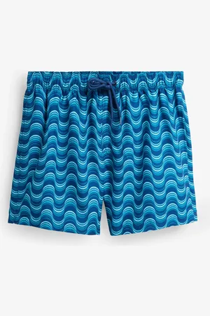Next Light Wave Printed Swim Shorts