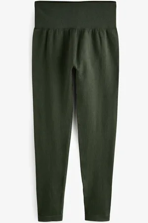 Next Forest Ribbed Seamless High Waist Leggings
