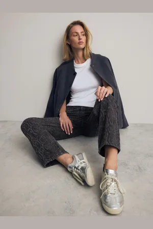 Next Snake Straight Leg 100% Cotton Jeans