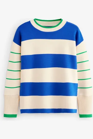 Next Compact Cosy Crew Neck Jumper With Side Split Detail