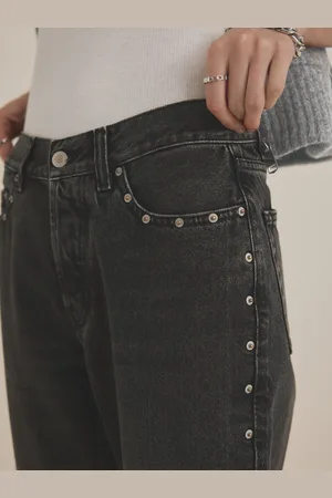Next Rivet Straight Leg Jeans