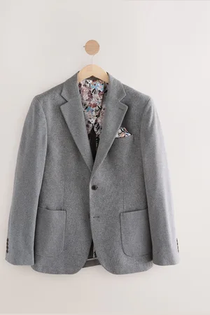 Next Slim Fit Soft Touch Textured Jersey Blazer