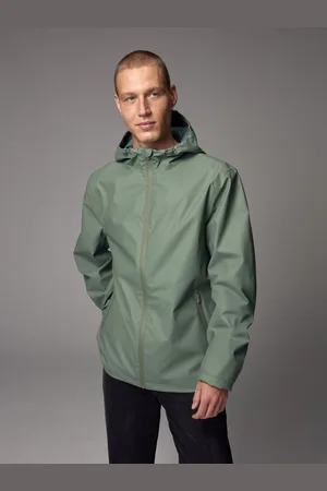 Next Sage Waterproof Rubberised Anorak
