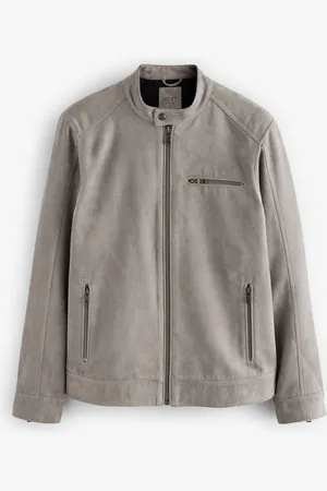 Next Faux Suede Racer Jacket