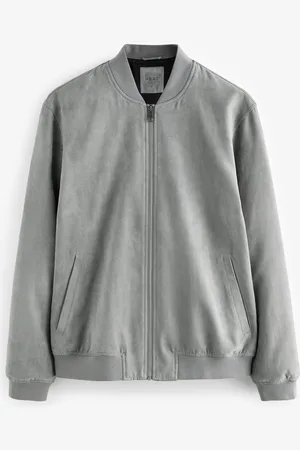 Next Light Faux Suede Bomber Jacket