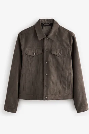 Next Dark Faux Suede Western Jacket