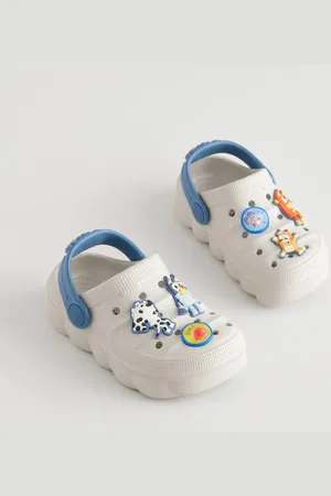 Next Grey Bluey Clogs
