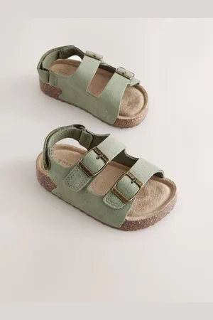 Next Standard Fit (F) Double Buckle Cushioned Footbed Sandals