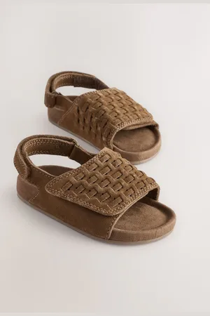 Next Standard Fit (F) Touch Fastening Corkbed Sandals