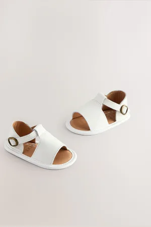 Next Leather Touch Fastening Baby Sandals (0-24mths)