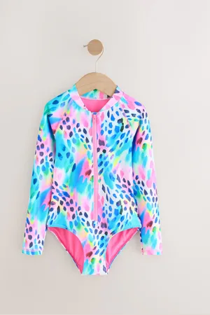 Next Bright Animal Long Sleeved Swimsuit (3-16yrs)
