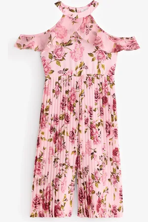 Next Floral Cold-Shoulder Jumpsuit (3-16yrs)
