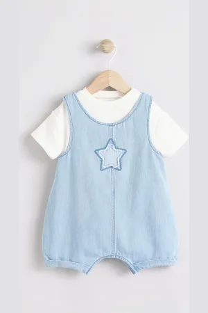 Next Star Baby Dungaree and Bodysuit Set (0mths-2yrs)