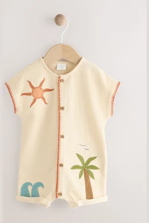 Next Sun Print Baby Romper (0mths-2yrs)