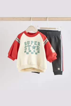 Next Charcoal Baby Sweatshirt and Joggers Set 2 Piece