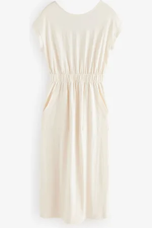 Next 100% Cotton Summer Midi T-Shirt Dress