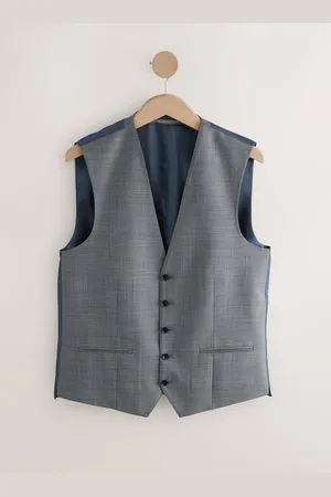 Next Signature Cerutti Italian Fabric Suit Waistcoat