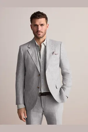Next Light Slim Fit Leomaster Italian Fabric Suit Jacket
