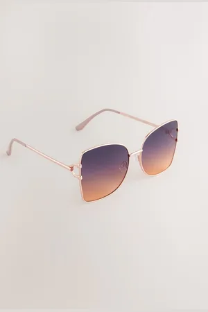Next Metallic Aviator Style Ombre Sunglasses