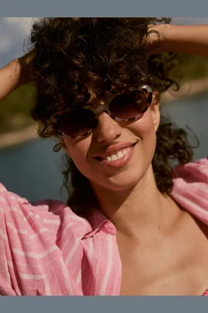 Next Tortoiseshell Oval Cat Eye Sunglasses