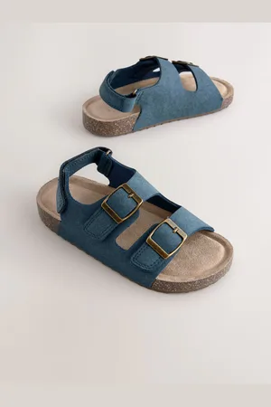 Next Standard Fit (F) Double Buckle Cushioned Footbed Sandals