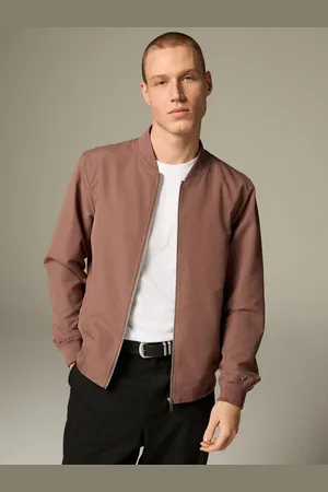 Next Purple Shower Resistant Bomber Jacket