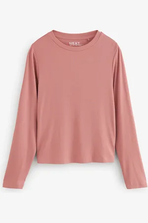 Next Soft Touch Ribbed Long Sleeve T-Shirt with TENCEL Lyocell